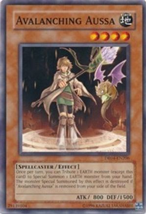 Avalanching Aussa (DR04-EN206) - Dark Revelation Volume 4 Unlimited Dark Revelation Volume 4 Yugioh Single  Squirtle Squad Card Shop.