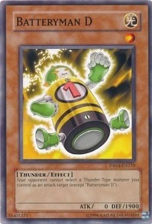 Batteryman D (DR04-EN210) - Dark Revelation Volume 4 Unlimited Dark Revelation Volume 4 Yugioh Single  Squirtle Squad Card Shop.