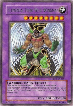 Elemental Hero Wild Wingman (DR04-EN215) - Dark Revelation Volume 4 Unlimited Dark Revelation Volume 4 Yugioh Single  Squirtle Squad Card Shop.