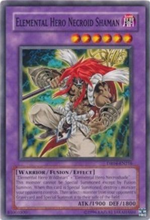 Elemental Hero Necroid Shaman (DR04-EN216) - Dark Revelation Volume 4 Unlimited Dark Revelation Volume 4 Yugioh Single  Squirtle Squad Card Shop.