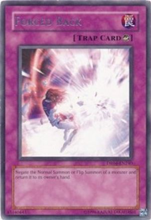 Forced Back (DR04-EN240) - Dark Revelation Volume 4 Unlimited Dark Revelation Volume 4 Yugioh Single  Squirtle Squad Card Shop.