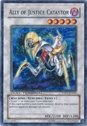 Ally of Justice Catastor (DTP1-EN031) - Duel Terminal - Preview Limited Duel Terminal - Preview Yugioh Single  Squirtle Squad Card Shop.