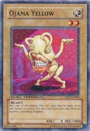 Ojama Yellow (DTP1-EN004) - Duel Terminal - Preview Limited Duel Terminal - Preview Yugioh Single  Squirtle Squad Card Shop.