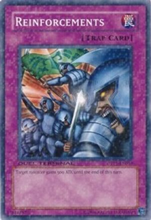 Reinforcements (DTP1-EN019) - Duel Terminal - Preview Limited Duel Terminal - Preview Yugioh Single  Squirtle Squad Card Shop.