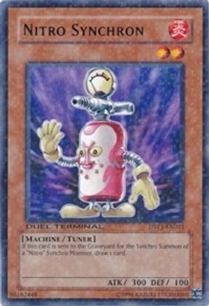 Nitro Synchron (DTP1-EN021) - Duel Terminal - Preview Limited Duel Terminal - Preview Yugioh Single  Squirtle Squad Card Shop.