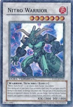 Nitro Warrior (DTP1-EN029) - Duel Terminal - Preview Limited Duel Terminal - Preview Yugioh Single  Squirtle Squad Card Shop.