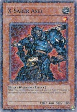 X-Saber Axel (DT01-EN019) - Duel Terminal 1 Limited Duel Terminal 1 Yugioh Single  Squirtle Squad Card Shop.