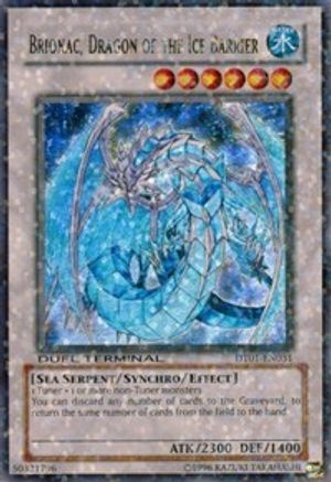 Brionac, Dragon of the Ice Barrier (DT01-EN031) - Duel Terminal 1 Limited Duel Terminal 1 Yugioh Single  Squirtle Squad Card Shop.