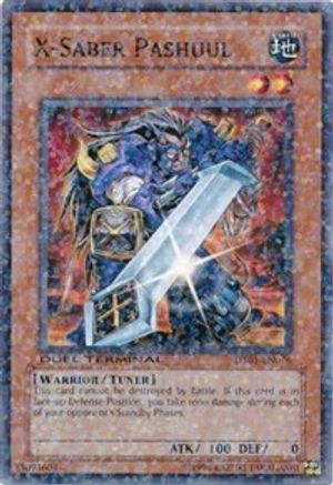 X-Saber Pashuul (DT01-EN076) - Duel Terminal 1 Limited Duel Terminal 1 Yugioh Single  Squirtle Squad Card Shop.