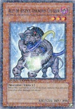 Ally of Justice Unknown Crusher (DT01-EN079) - Duel Terminal 1 Limited Duel Terminal 1 Yugioh Single  Squirtle Squad Card Shop.