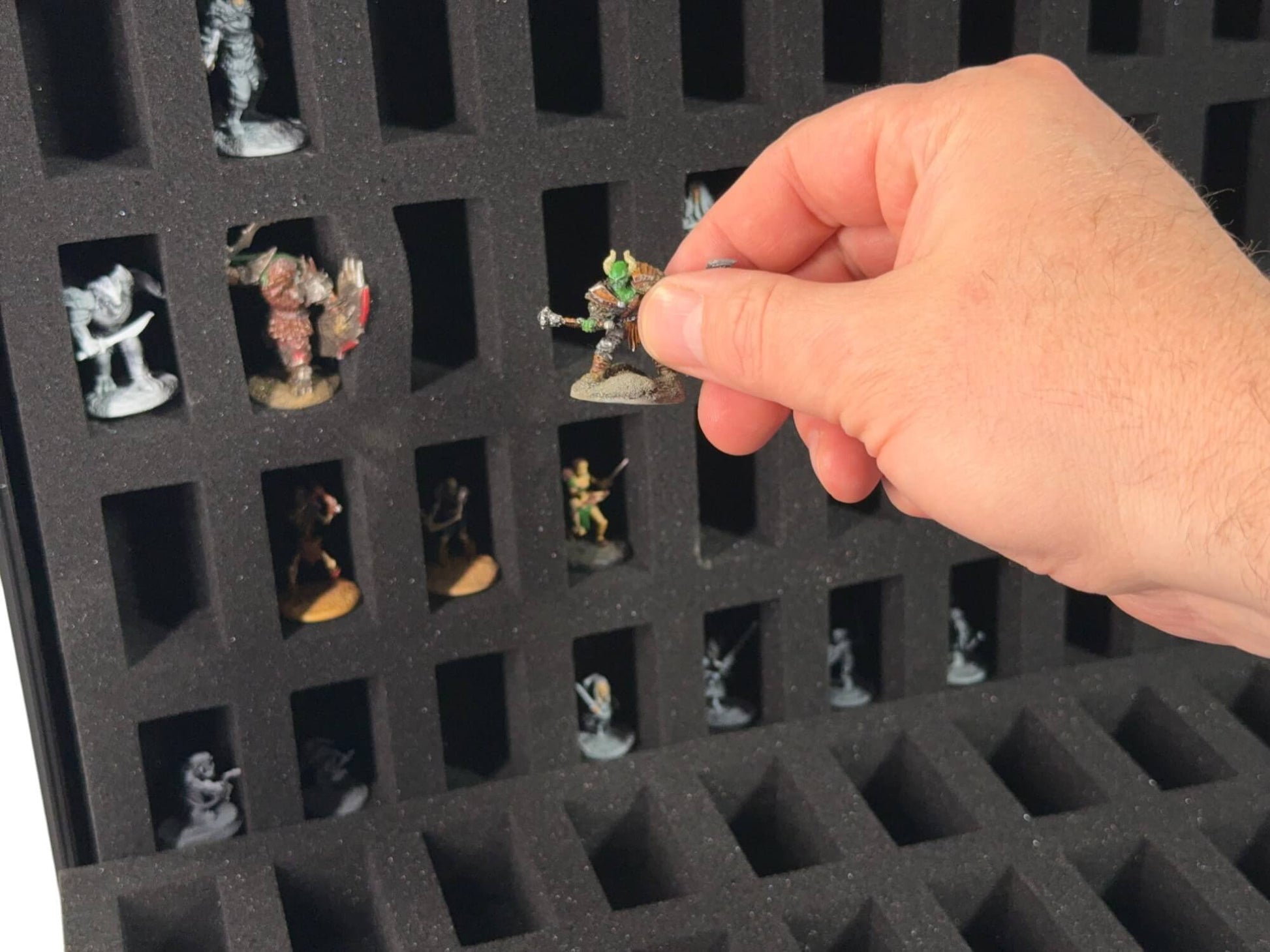 80-Slot EVORETRO Miniature Storage Case with Customizable Foam EVORETRO Canada Figurine Protectors  Squirtle Squad Card Shop.