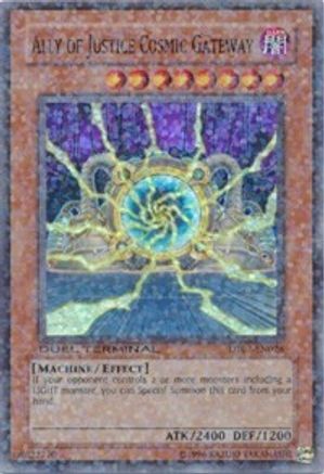 Ally of Justice Cosmic Gateway (DT02-EN028) - Duel Terminal 2 Limited Duel Terminal 2 Yugioh Single  Squirtle Squad Card Shop.
