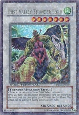 Mist Valley Thunder Lord (DT02-EN090) - Duel Terminal 2 Limited Duel Terminal 2 Yugioh Single  Squirtle Squad Card Shop.
