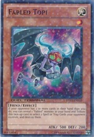 Fabled Topi (DT03-EN010) - Duel Terminal 3 Limited Duel Terminal 3 Yugioh Single  Squirtle Squad Card Shop.