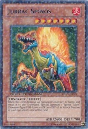 Jurrac Spinos (DT03-EN016) - Duel Terminal 3 Limited Duel Terminal 3 Yugioh Single  Squirtle Squad Card Shop.