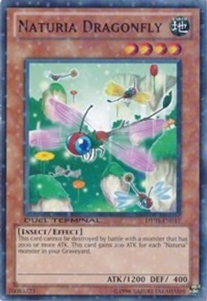 Naturia Dragonfly (DT03-EN017) - Duel Terminal 3 Limited Duel Terminal 3 Yugioh Single  Squirtle Squad Card Shop.