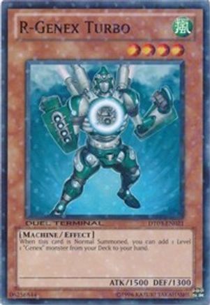 R-Genex Turbo (DT03-EN021) - Duel Terminal 3 Limited Duel Terminal 3 Yugioh Single  Squirtle Squad Card Shop.
