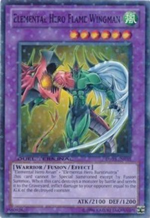 Elemental HERO Flame Wingman (DT03-EN035) - Duel Terminal 3 Limited Duel Terminal 3 Yugioh Single  Squirtle Squad Card Shop.