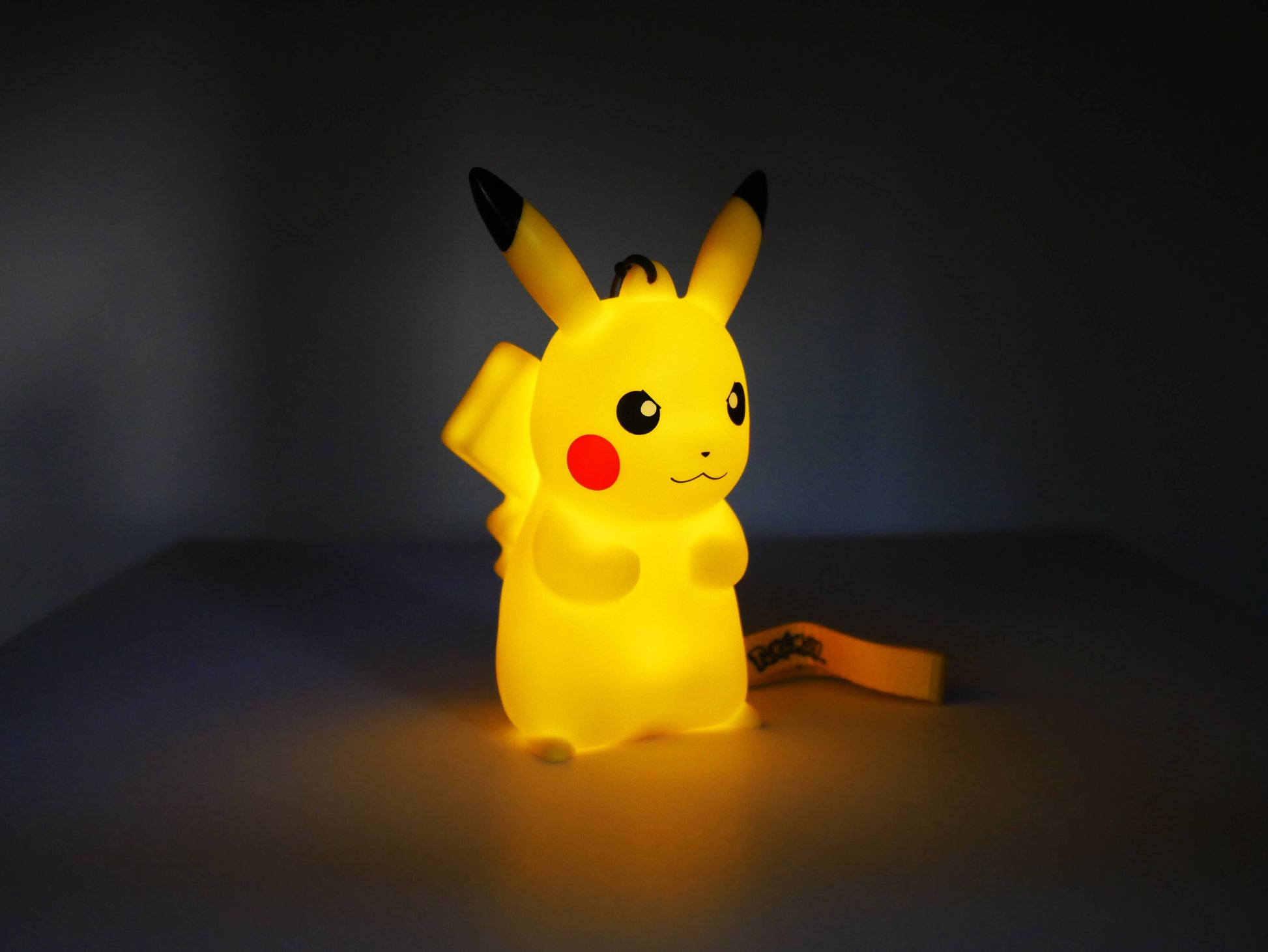 Light-Up Figurine Pokémon Pikachu Grumpy with handstrap EVORETRO Canada Figurine Light up  Squirtle Squad Card Shop.