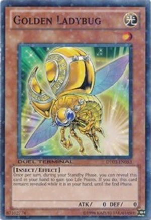 Golden Ladybug (DT03-EN053) - Duel Terminal 3 Limited Duel Terminal 3 Yugioh Single  Squirtle Squad Card Shop.