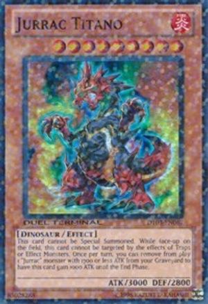 Jurrac Titano (DT03-EN067) - Duel Terminal 3 Limited Duel Terminal 3 Yugioh Single  Squirtle Squad Card Shop.