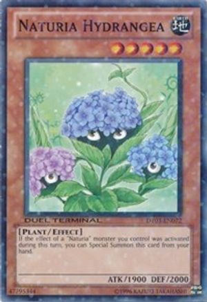 Naturia Hydrangea (DT03-EN072) - Duel Terminal 3 Limited Duel Terminal 3 Yugioh Single  Squirtle Squad Card Shop.