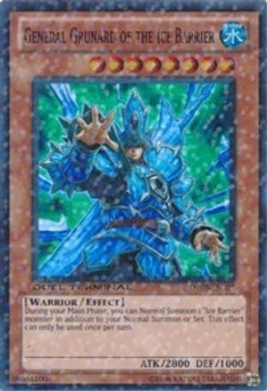 General Grunard of the Ice Barrier (DT03-EN077) - Duel Terminal 3 Limited Duel Terminal 3 Yugioh Single  Squirtle Squad Card Shop.