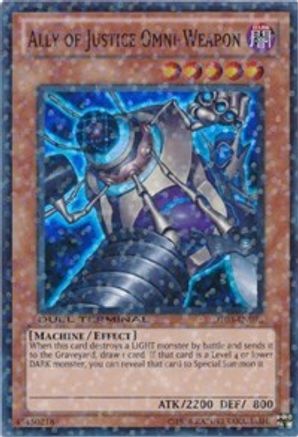 Ally of Justice Omni-Weapon (DT03-EN078) - Duel Terminal 3 Limited Duel Terminal 3 Yugioh Single  Squirtle Squad Card Shop.