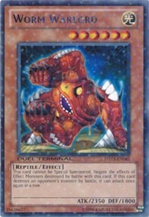 Worm Warlord (DT03-EN081) - Duel Terminal 3 Limited Duel Terminal 3 Yugioh Single  Squirtle Squad Card Shop.
