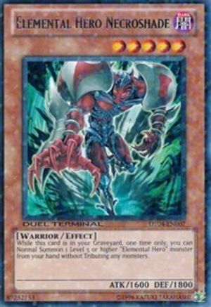 Elemental Hero Necroshade (DT04-EN007) - Duel Terminal 4 Limited Duel Terminal 4 Yugioh Single  Squirtle Squad Card Shop.