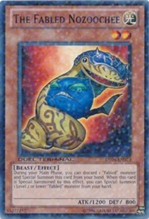 The Fabled Nozoochee (DT04-EN020) - Duel Terminal 4 Limited Duel Terminal 4 Yugioh Single  Squirtle Squad Card Shop.