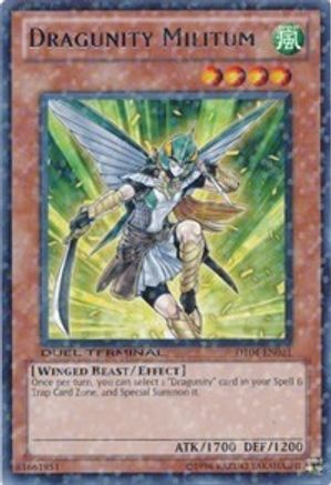 Dragunity Militum (DT04-EN021) - Duel Terminal 4 Limited Duel Terminal 4 Yugioh Single  Squirtle Squad Card Shop.