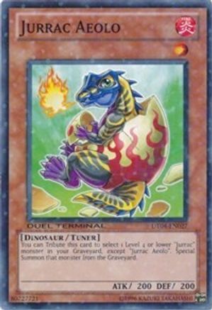 Jurrac Aeolo (DT04-EN027) - Duel Terminal 4 Limited Duel Terminal 4 Yugioh Single  Squirtle Squad Card Shop.
