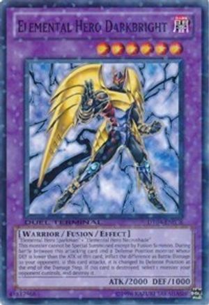Elemental Hero Darkbright (DT04-EN036) - Duel Terminal 4 Limited Duel Terminal 4 Yugioh Single  Squirtle Squad Card Shop.