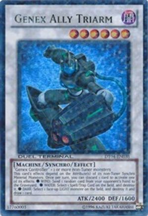 Genex Ally Triarm (DT04-EN038) - Duel Terminal 4 Limited Duel Terminal 4 Yugioh Single  Squirtle Squad Card Shop.
