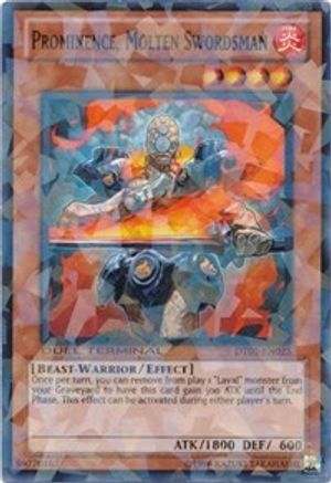 Prominence, Molten Swordsman (DT05-EN025) - Duel Terminal 5 Limited Duel Terminal 5 Yugioh Single  Squirtle Squad Card Shop.