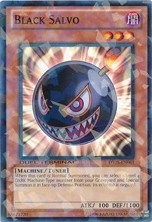 Black Salvo (DT05-EN063) - Duel Terminal 5 Limited Duel Terminal 5 Yugioh Single  Squirtle Squad Card Shop.