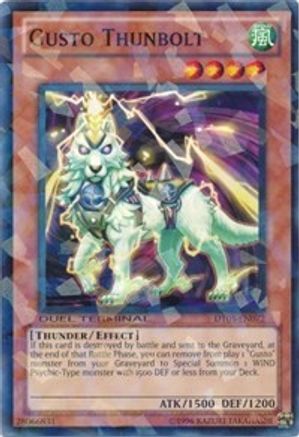 Gusto Thunbolt (DT05-EN072) - Duel Terminal 5 Limited Duel Terminal 5 Yugioh Single  Squirtle Squad Card Shop.