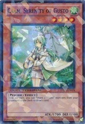 Caam, Serenity of Gusto (DT05-EN074) - Duel Terminal 5 Limited Duel Terminal 5 Yugioh Single  Squirtle Squad Card Shop.