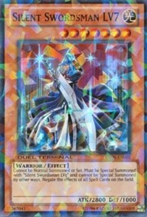 Silent Swordsman LV7 (DT06-EN001) - Duel Terminal 6 Limited Duel Terminal 6 Yugioh Single  Squirtle Squad Card Shop.