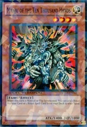 Manju of the Ten Thousand Hands (DT06-EN008) - Duel Terminal 6 Limited Duel Terminal 6 Yugioh Single  Squirtle Squad Card Shop.