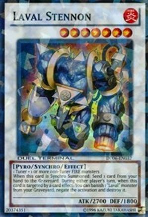 Laval Stennon (DT06-EN037) - Duel Terminal 6 Limited Duel Terminal 6 Yugioh Single  Squirtle Squad Card Shop.