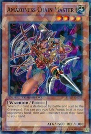 Amazoness Chain Master (DT07-EN004) - Duel Terminal 7 Limited Duel Terminal 7 Yugioh Single  Squirtle Squad Card Shop.