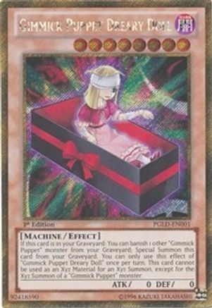 Gimmick Puppet Dreary Doll (PGLD-EN001) - Premium Gold 1st Edition Premium Gold Yugioh Single  Squirtle Squad Card Shop.