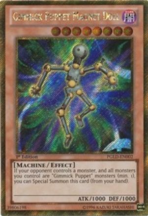 Gimmick Puppet Magnet Doll (PGLD-EN002) - Premium Gold Unlimited Premium Gold Yugioh Single  Squirtle Squad Card Shop.