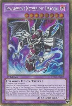 Dragonecro Nethersoul Dragon (PGLD-EN015) - Premium Gold 1st Edition Premium Gold Yugioh Single  Squirtle Squad Card Shop.