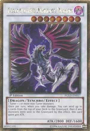 Blackfeather Darkrage Dragon (PGLD-EN017) - Premium Gold Unlimited Premium Gold Yugioh Single  Squirtle Squad Card Shop.