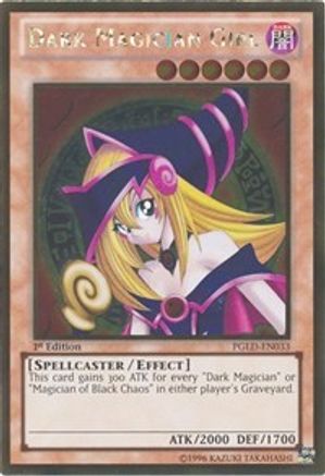 Dark Magician Girl (PGLD-EN033) - Premium Gold Unlimited Premium Gold Yugioh Single  Squirtle Squad Card Shop.