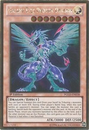 Galaxy-Eyes Photon Dragon (PGLD-EN038) - Premium Gold Unlimited Premium Gold Yugioh Single  Squirtle Squad Card Shop.