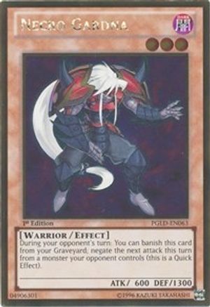 Necro Gardna (PGLD-EN063) - Premium Gold 1st Edition Premium Gold Yugioh Single  Squirtle Squad Card Shop.